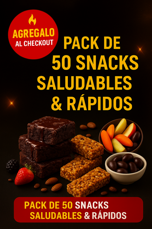 50 SNACKS SALUDABLES